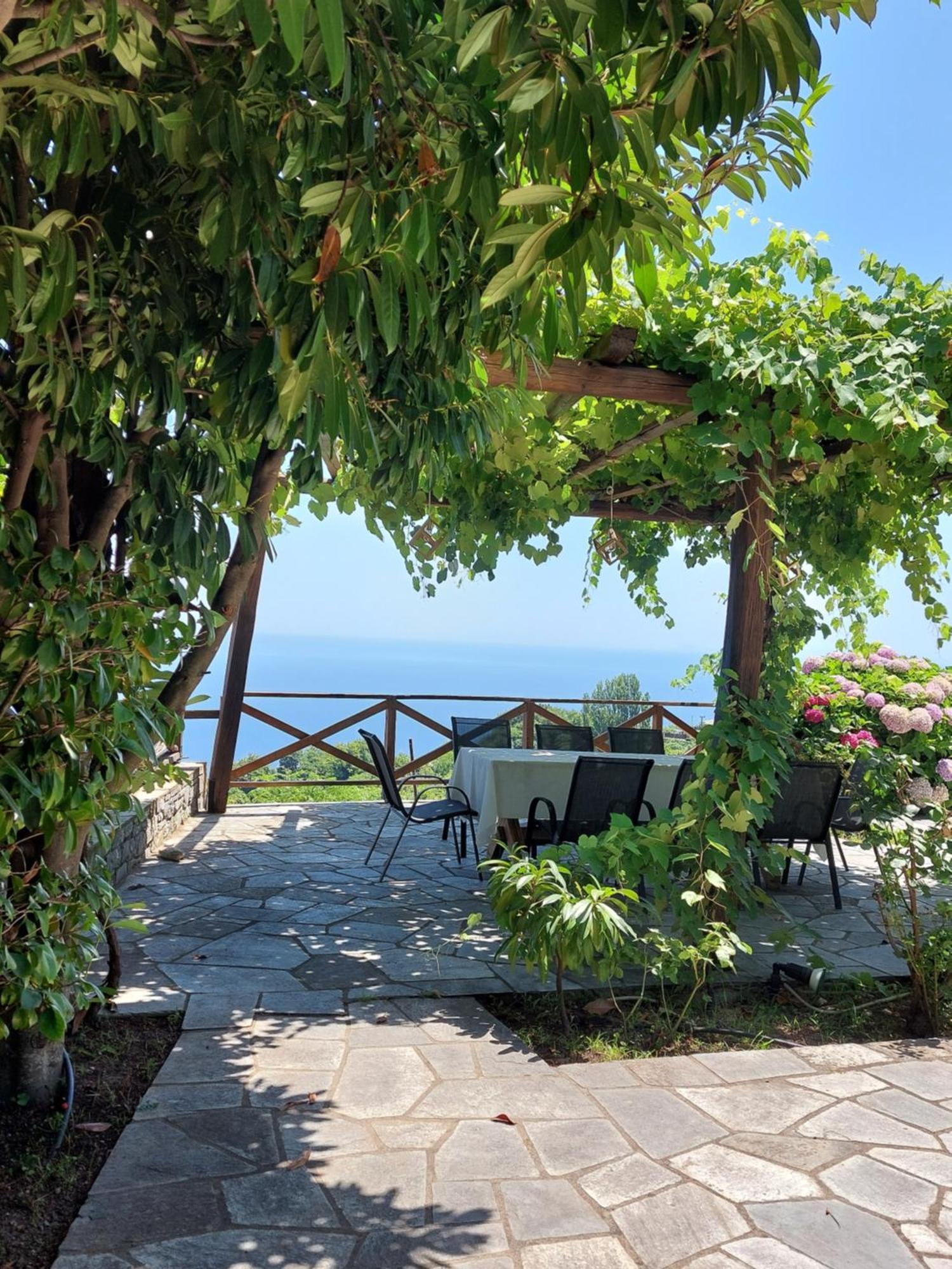 Θαλλώ Luxurious Villa Tsagarada Esterno foto